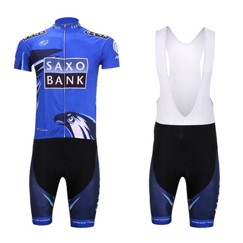 ο tinkoff saxo bank pro  Ŭ Ƿ/ bicicleta mountain cycling    ropa ciclismo + gel pad